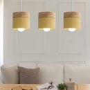 Nordic Minimalist E27 LED chandelier modern home decor wood indoor lighting bedroom living room study hanging lamp pendant light
