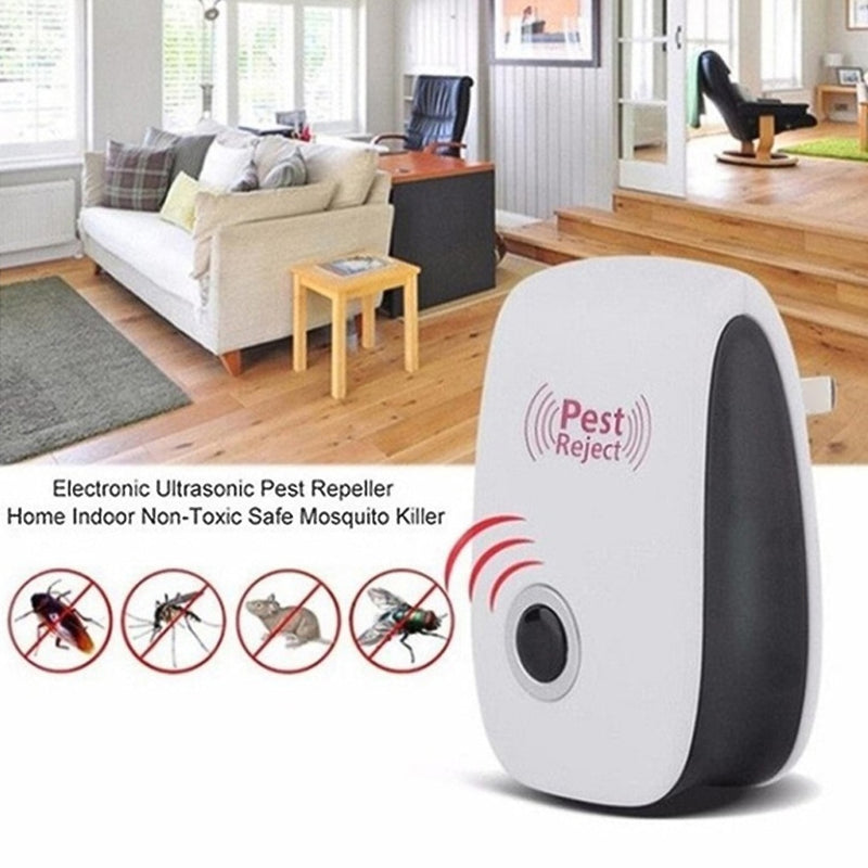 1Pcs Pest Reject Ultrasound Mouse Cockroach Repeller Device Insect Rats Spiders Mosquito Killer Pest Control Household Pest