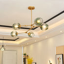 Vintage Loft Industrial Nordic Chandelier For Dining Kitchen Stair Black/gold Suspension Luminaire Modern Chandelier Lighting