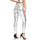 winter slim faux leather pants Fashion Stretchy pants Inner fluff Skinny push up pencil pants Casual pants