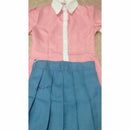 Mikan Tsumiki Cosplay Anime Danganronpa Dangan Ronpa 2 Cosplay Costume Women Outfit Sets Halloween Party Dress Wig