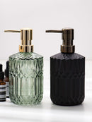 New Arrival Bathroom Accessories Glass Soap Bottle Dispenser Lotion Bottle Press-type Hand Sanitizer Bottle Foam Pump Bottles