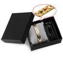 Rainso Health Care Magnetic Bracelet For Women Stainless Steel Bio Energy Bangle Bracelets Viking On Hand Fashion Girl Jewelry