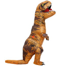 Adult Kids Inflatable Dinosaur Costume T-Rex Cosplay Party Anime Fancy Dress Suit Halloween Costumes for Man Woman