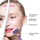 Amethyst Massager For Face Lift Up Jade Stone Roller Natural Crystal Stone Slimming Thin Chin Facial Beauty Skin Care Tool