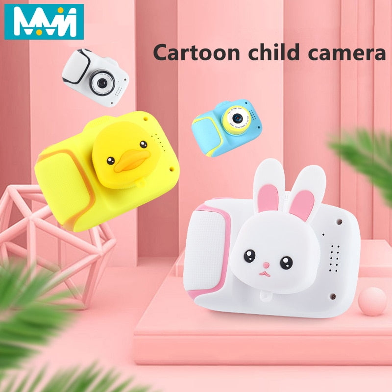 Cámara para niños MMN, cámara HD, Video, juguete para niños, cámara para niños, dibujos animados, lente de fotografía al aire libre, protección con tarjeta de memoria 8G 16G 32G