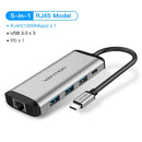 Vention USB C HUB Type C to USB 3.0 Dock Station USB C HDMI RJ45 4K for MacBook Pro Air Accessories Type C 3.1 Splitter USB HUB