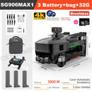 NEW SG906 MAX2/SG906 Max Drone 4K Professional HD Camera Laser Obstacle Avoidance 3-Axis Gimbal 5G WiFi Dron FPV RC Quadcopter
