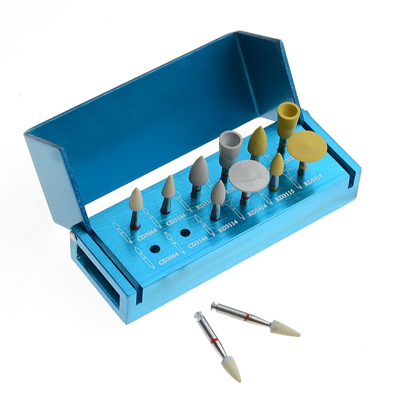 Dental Zirconia Polishing Kit for Low Speed Contra Angle