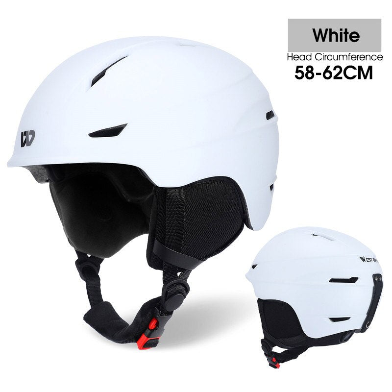 WEST BIKING Casco de bicicleta 56-62cm Transpirable Ultraligero MTB Casco de ciclismo de montaña moldeado integralmente Casco de seguridad para bicicleta