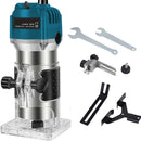 Recortadora eléctrica para carpintería de 800W, fresadora de madera, máquina cortadora de ranuras y grabado, máquina de tallado, enrutadores para carpintería