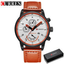 Curren Quartz Watch Men Top Brand Luxury Leather Mens Watches New Relogio Masculino Fashion Casual Sport Clock Men Wristwatches
