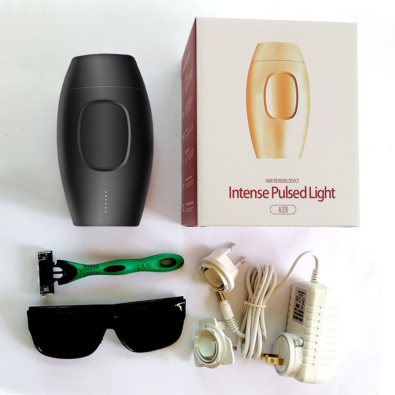 600000 Flashes Permanent IPL Hair Removal Laser Epilator Machine Facial Hair Remover For Women Painless Body Bikini Depiladora