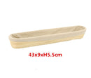 Round /Oval Banneton Brotform Bread Proofing Proving Rattan Basket Bread Banneton Dough Wicker DIY Tool