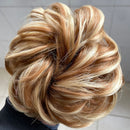 Tinashe Beauty Elastic Band With Hair Messy Hair Bun Scrunchy Chignon With Elastic Band Messi Hairpieces Donut For Women Kids