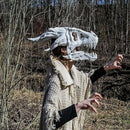 New Dragon Mask Movable Jaw Dino Mask Moving Jaw Dinosaur Decor Mask For Halloween Party Cosplay Mask Decoration