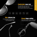 CoolPandas, gafas de sol de piloto de la mejor marca, gafas de sol polarizadas para hombre 2020, gafas de conducción antideslumbrantes, gafas de sol para hombre