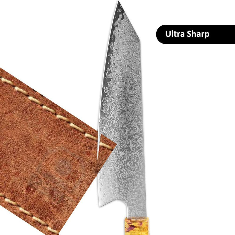 XITUO Damascus Chef Knife 8&quot; Inch Japanese Kitchen Knife Sharp Gyuto Slice Cleaver Santoku Stable Solid Wood Handle Cooking Tool