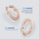 AZDENT Dental Sectional Matrix Contoured System Metal Matrices Dentistry Matrix Band Resin Clamping Seperating Ring Autoclavable