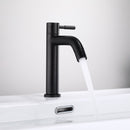 Touch Basin Faucet SDSN SUS304 Stainless Steel Single Cold Bathroom Basin Faucet Sensor Black Basin Faucet Touch Control Faucets