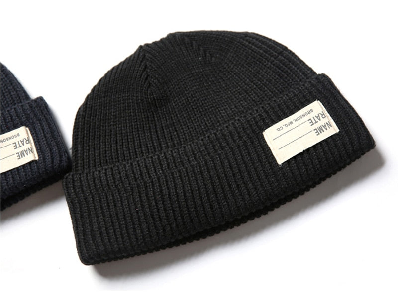 USN WATCH CAP 80% lana WW2 réplica invierno cálido tejido grueso gorra Vintage militar al aire libre sombrero