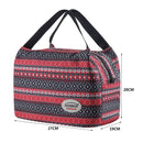 Aosbos Fashion Portable Insulated Canvas Lunch Bag 2020 Thermal Food Picnic Lunch Bags for Women Kids Men Cooler Lunch Box Bag