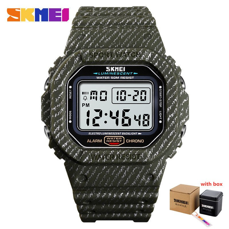 SKMEI 1471 Waterproof Luminous Digital Watch Military Sports Men Wristwatch Men's Watches Relogio Masculino relojes para hombre