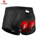X-Tiger Fahrradshorts Upgrade 5D Gel Pad Fahrradunterwäsche Pro Stoßfeste Fahrradunterhose Fahrradshorts Fahrradunterwäsche