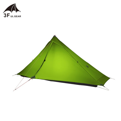 3F UL GEAR LanShan 1 pro 1 Person Outdoor Ultraleichtes Campingzelt 3 Jahreszeiten Professionelles 20D Nylon Beidseitig Silikonbeschichtetes Zelt