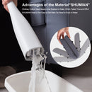 Fregona Eyliden de 180 grados, fregona autoescurridora, fregona exprimible con cabezas de fregona de esponja PVA, fregona para lavar el suelo, herramientas de limpieza del hogar