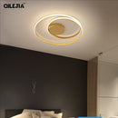 Modern Ceiling Lights For Living Room Bedroom Study Room dinning room White /black/gold color surface mounted Ceiling Lamp