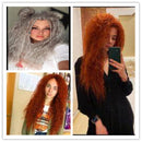 Lydia For Women Synthetic Curly Weave 3 Packs/Lot 18"-22" Nature Color Graysilver Wave Hair Bundles Jerry Curl Hair Extensions