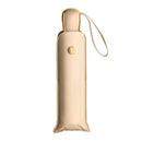Flat 3 fold Ultra Light Sunscreen Black Coating UV Rainy And Sunny Umbrella Automatic Portable Umbrella Female