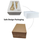 EWAYS 2PCS/SET Swan Lovers Home Decor Ceramic Crafts Porcelain Animal Figurines Wedding Decoration Lovers New Year Gift