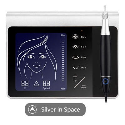 NEUES Touch Screen Permanent Make-up-Maschinen-Kit für Augenbrauen-Lippen-Eyeliner-Maschine mit 50-teiliger Patrone Neeldes-Akku