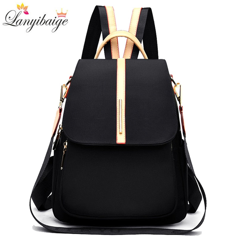 High Quality Waterproof Women Backpack Oxford Cloth Shoulder Bags for Women 2023 New Light School Bags for Girls Rucksack Sac