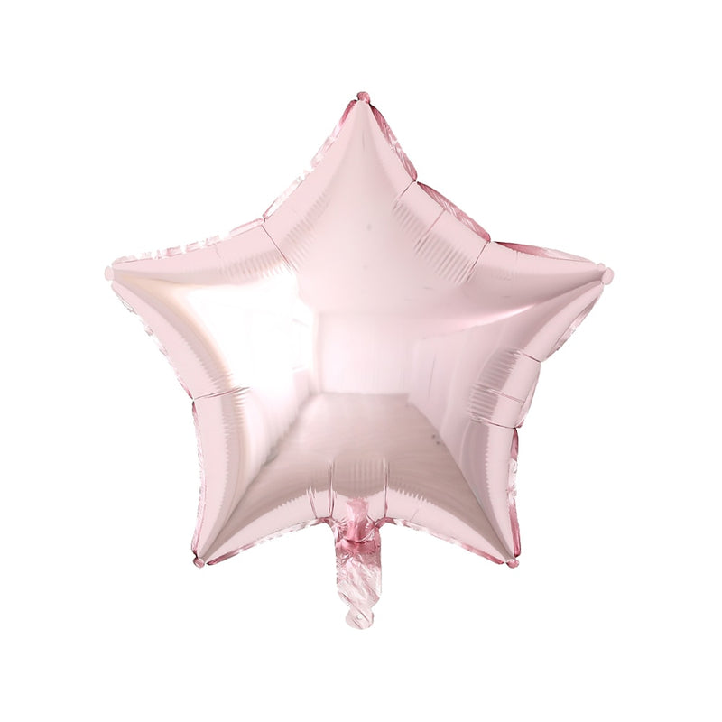 50 Uds. De Globos de aluminio con forma de corazón de estrella de 18 pulgadas, Globos inflables de helio, decoraciones para fiesta de cumpleaños, Globos de compromiso de boda para niños