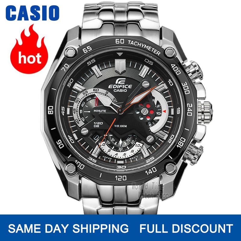 Reloj Casio Edifice, reloj para hombre, marca de lujo, cuarzo, cronógrafo resistente al agua, reloj para hombre, reloj deportivo de carreras, reloj militar, reloj masculino