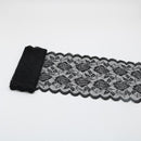 2 Yards Elastic Lace Ribbon Flowers Trim 150MM Wide Embroidery African Lace Fabric Trimmings For Wedding Dress Sewing Diy Crafts