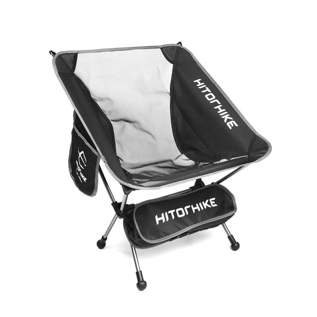 Hitorhike, silla plegable ultraligera de viaje, superdura, de alta carga, para acampar al aire libre, portátil, para playa, senderismo, Picnic, asiento, silla de pesca