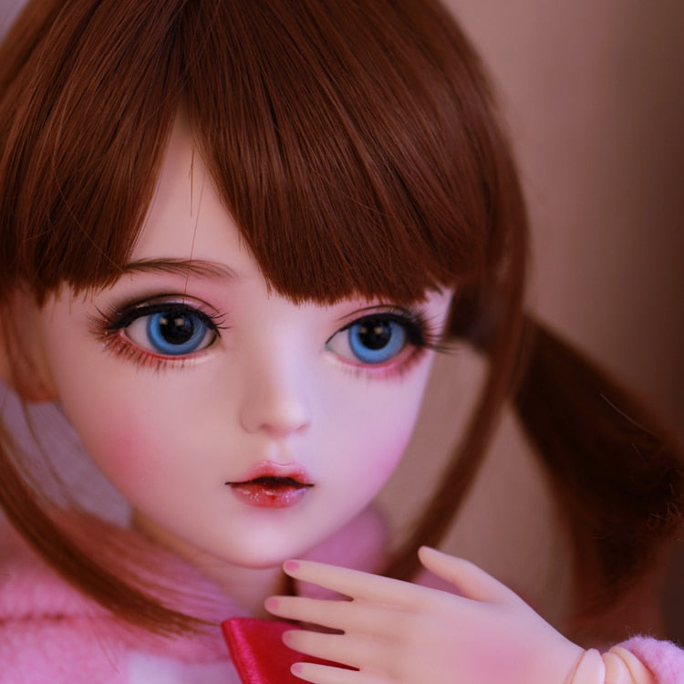 Puppe 1/3 bjd Puppe Geschenke für Mädchen Vollständiger Satz Puppe Augen wechseln DIY Puppe Bestes Valentinstagsgeschenk für Mädchen Mädchen Spielzeug