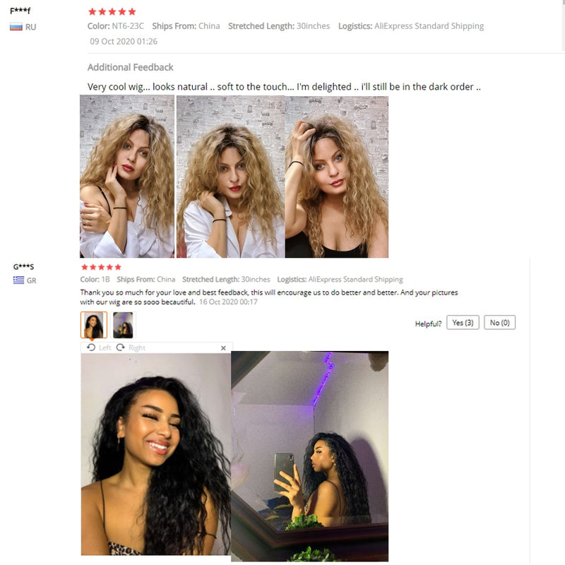 13*4 Synthetic Lace Front Wig Curly Afro Wigs Cosplay Wig Ombre Blonde Lace Front Wig For Women 30Inch Natural Wigs Miracle Hair