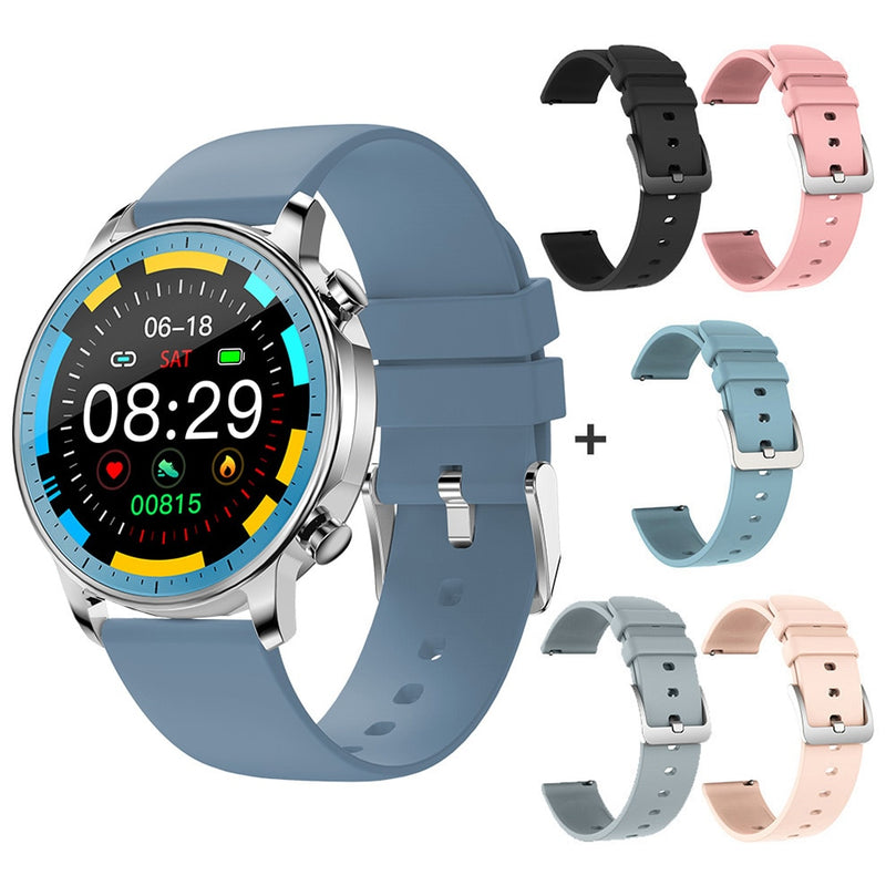 Reloj inteligente COLMI 2020 V23 para mujer, IP67, resistente al agua, con monitor de ritmo cardíaco, reloj inteligente