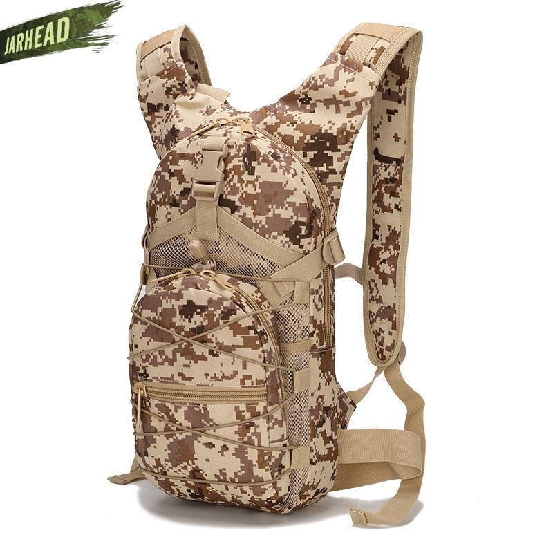 Mochila de hidratación militar Asalto táctico Senderismo al aire libre Caza Escalada Equitación Bolsa militar Ciclismo Mochila Bolsa de agua