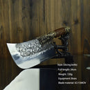 XITUO Handmade Cleaver Knives High-strength Steel Copper Head Hunting Chopper Broad Full Tang Knife Craft Gifts Kitchen chef&