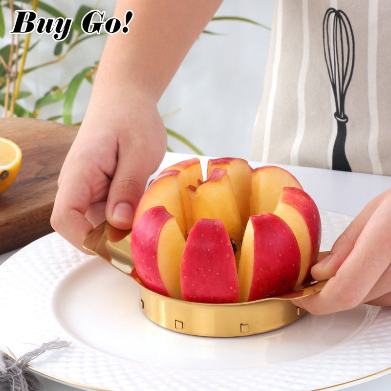 1PC Stainless Steel Apple Cutter Slicer Vegetable Fruit Tools Kitchen Accessories Apple Easy Cut Slicer Cutter Divider Peeler