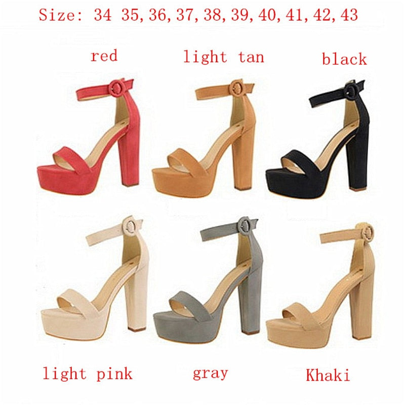 JIANBUDAN Super high heel 13cm Women&