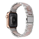 Correa de reloj de resina de acero inoxidable para apple watch 5 band 44mm iwatch 42mm Series 5 4 3 2 accesorios de muñeca loop 40m pulsera