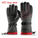 Touch Screen Winter Ski Gloves Snow Outdoor Sport Women Men Waterproof Warm Snowmobile Motorcycle Snowboard Ski Gloves