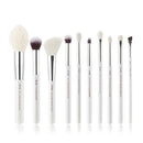 Jessup 10-teiliges Make-up-Pinsel-Set Foundation Powder Definer Shader Lidschatten Eyeliner Eyebrow Kисти для Mакияжа T223